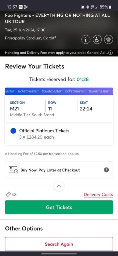 Foo Fighters Tour 2024 Ticketmaster