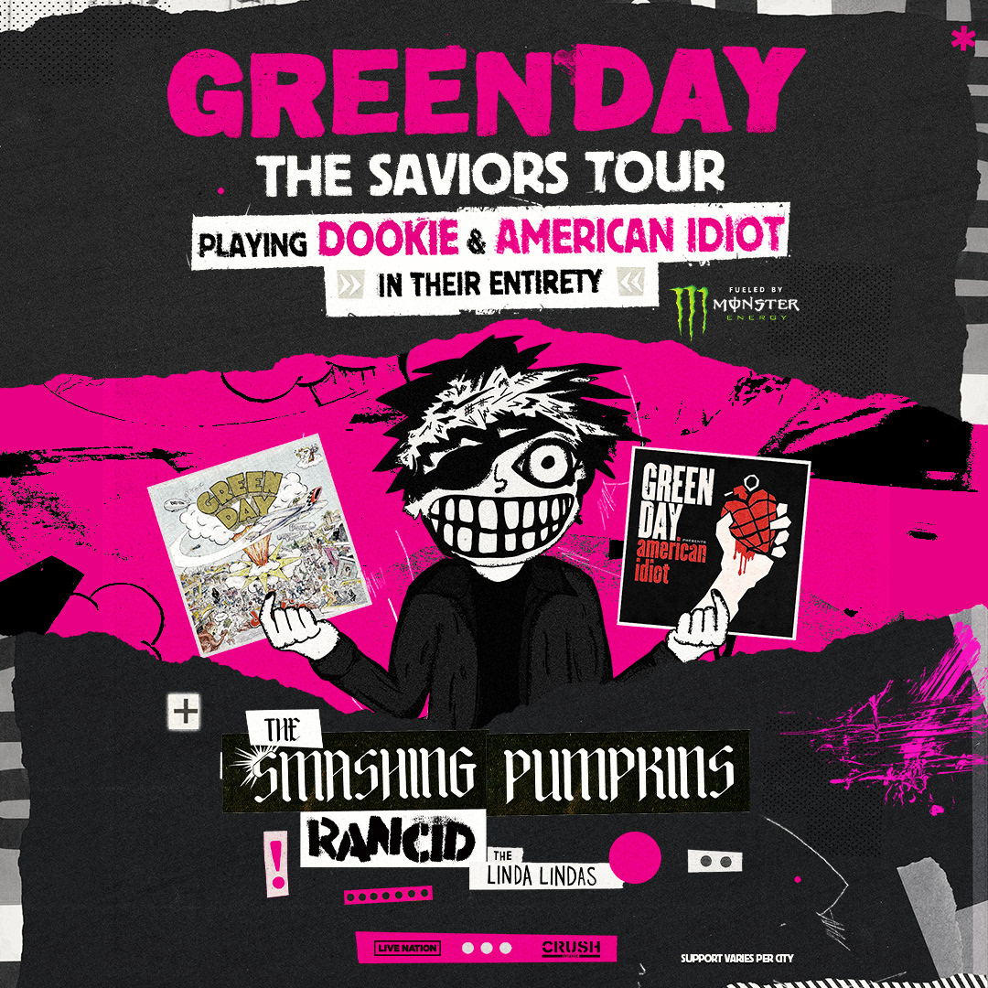 Green Day Tour Dates 2024 Uk Shawn Dolorita