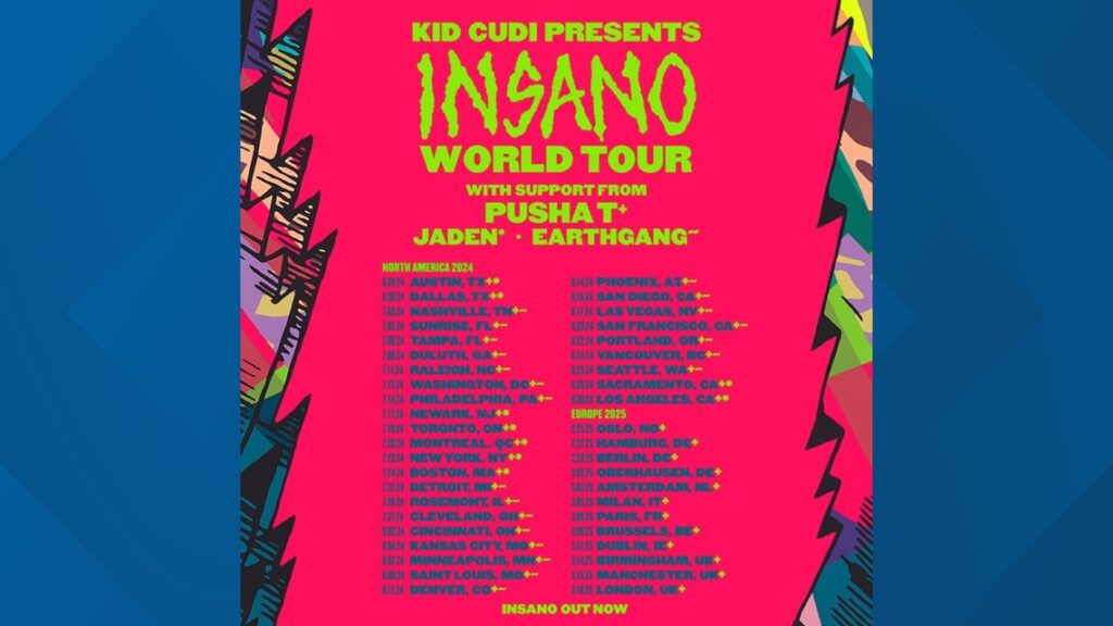Kid Cudi Concert 2024