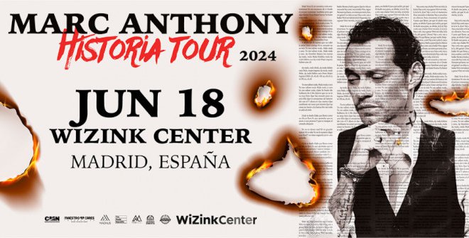 Marc Anthony Tour 2024