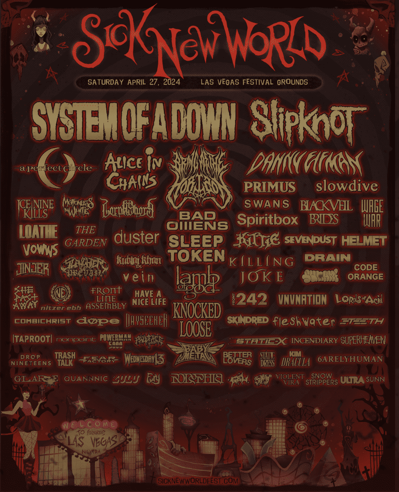 System of a down Tour 2024