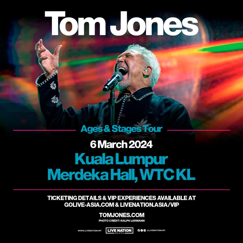 Tom Jones Concert 2024