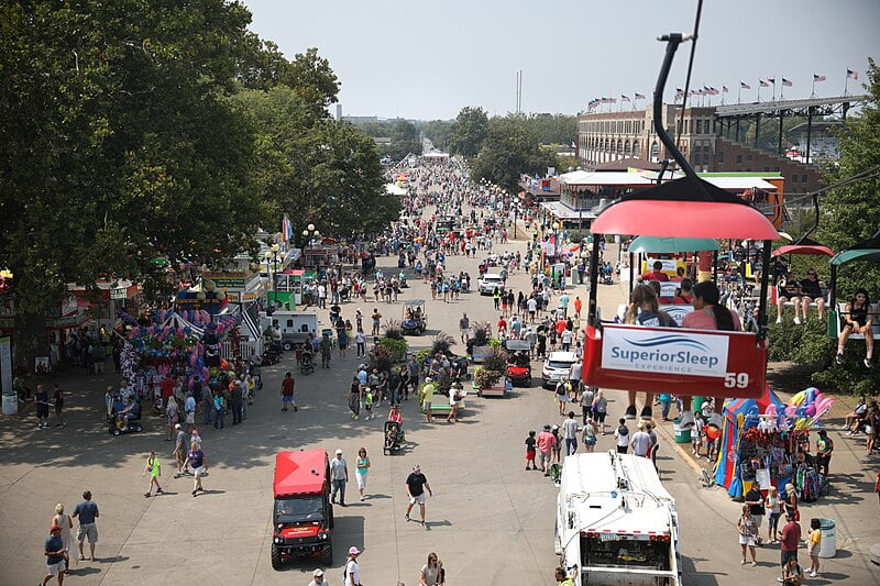 Iowa State Fair Attendance 2025 Almeta Stefania