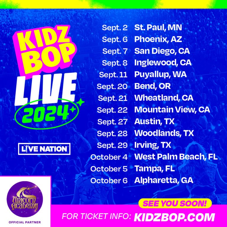 Rock Out at the Kidz Bop Concert 2025 A MustSee Event!