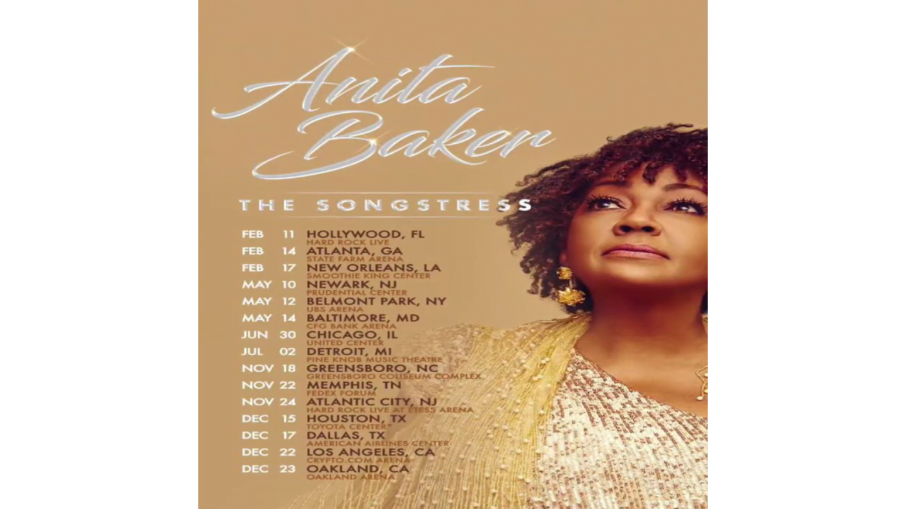 Experience the Magic Anita Baker Concert 2025