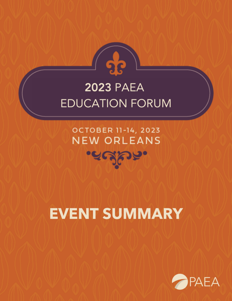 Paving the Way for the Future PAEA Conference 2025 Unveiled